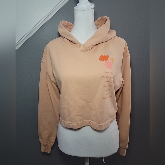 Bts Tops - BTS Permission to Dance PTD 2022 — SOLD OUT / Rare Peach Crop Hoodie — Size S